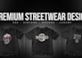 create custom streetwear t shirt design and graphic design